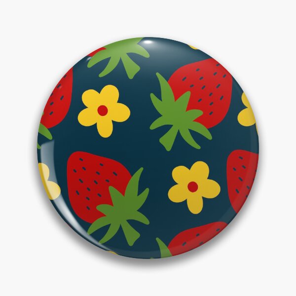Item preview, Strawberries and flowers designed and sold by Sofydots.