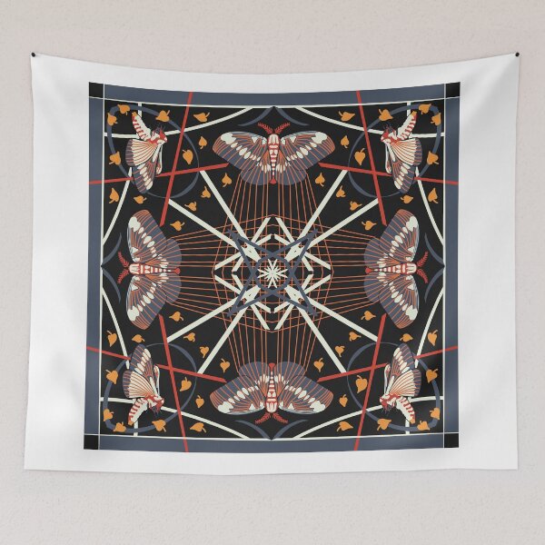 Item preview, Splendid Devil Moth Symmetry designed and sold by Olenka.