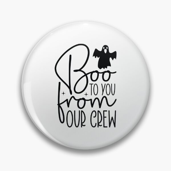 Item preview, Boo To You From Our Crew - Autumn Halloween Vibes Quotes Retro Vintage Matching Spooky Family Gift designed and sold by FuzionRaptor.