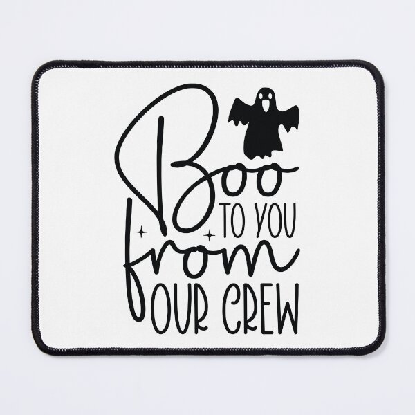 Item preview, Boo To You From Our Crew - Autumn Halloween Vibes Quotes Retro Vintage Matching Spooky Family Gift designed and sold by FuzionRaptor.