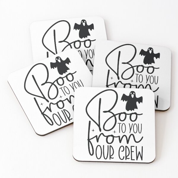 Item preview, Boo To You From Our Crew - Autumn Halloween Vibes Quotes Retro Vintage Matching Spooky Family Gift designed and sold by FuzionRaptor.