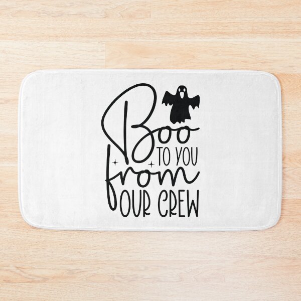 Item preview, Boo To You From Our Crew - Autumn Halloween Vibes Quotes Retro Vintage Matching Spooky Family Gift designed and sold by FuzionRaptor.