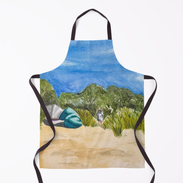 Item preview, Cape Cod Coastal Sand Dunes Watercolor Beach Landscape designed and sold by Bonnie Kittle.