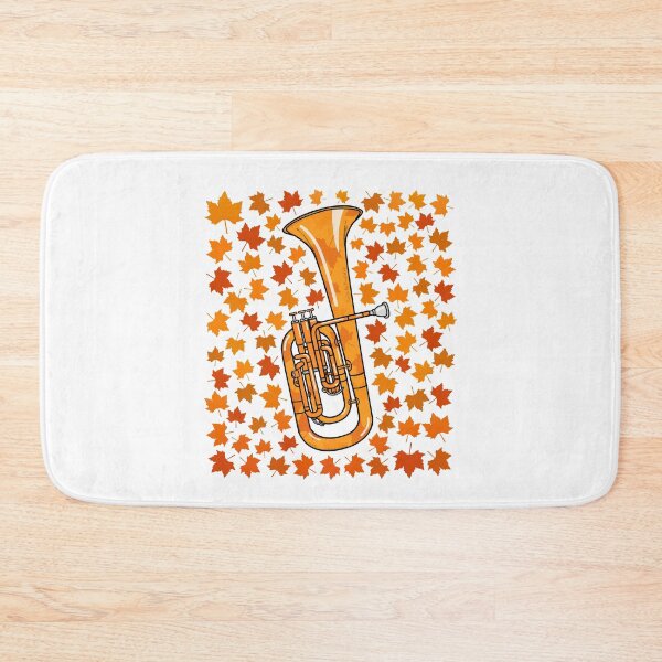 Item preview, Fall Tenor Horn With Leaves, Hornist Brass Musician Autumn designed and sold by doodlerob.