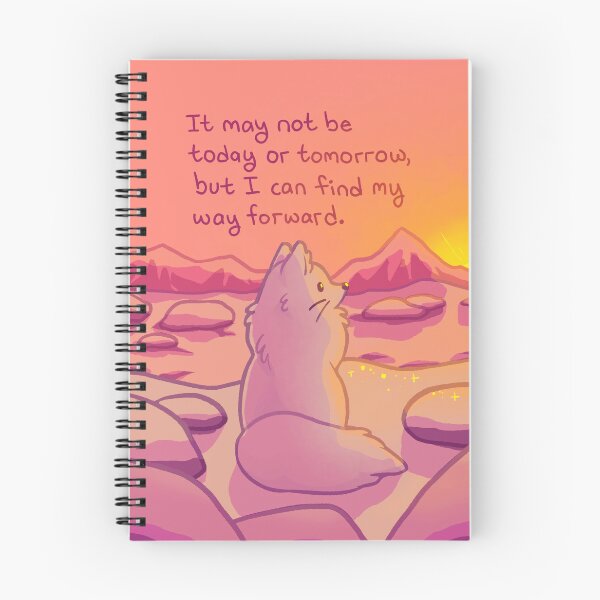 Item preview, "I Can Find My Way Forward" Arctic Fox Sunset designed and sold by thelatestkate.
