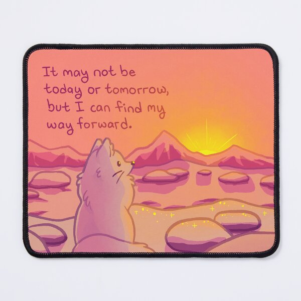 Item preview, "I Can Find My Way Forward" Arctic Fox Sunset designed and sold by thelatestkate.