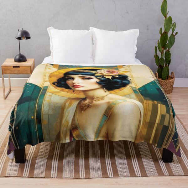 Item preview, The beauty of the 1920s Black haired beauty 2 designed and sold by Lucia Amaris Art.