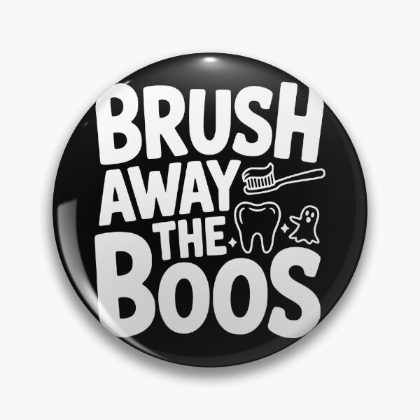 Item preview, Brush Away the Boos designed and sold by theartfulaspie.