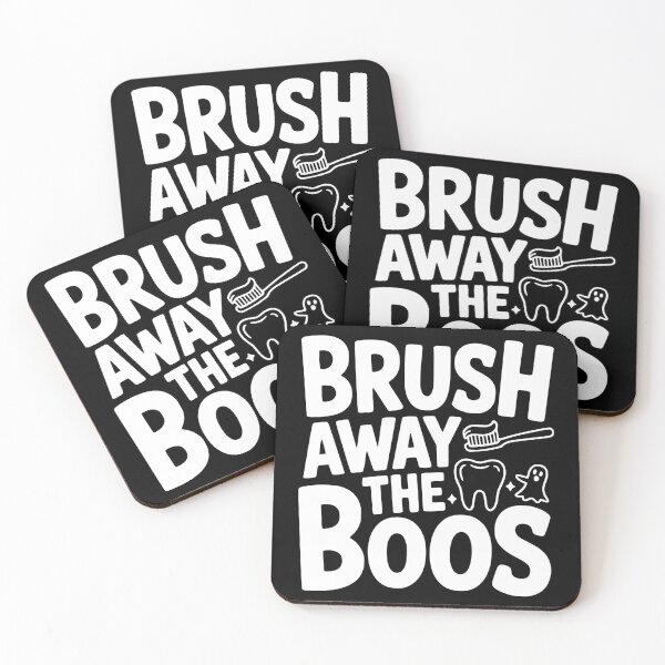 Item preview, Brush Away the Boos designed and sold by theartfulaspie.