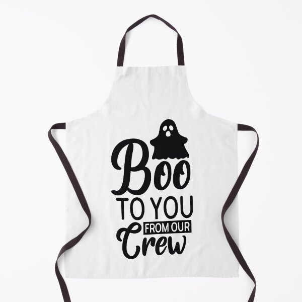 Item preview, Boo To You From Our Crew - Retro Autumn Halloween Vibes Quotes Spooky USA Season Apparel Art designed and sold by FuzionRaptor.