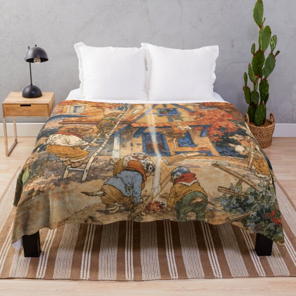 Item preview, Animal Village by Harry Roundtree - Vintage Art designed and sold by RickE.