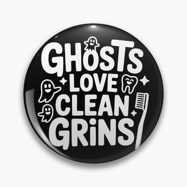 Item preview, Ghosts Love Clean Grins designed and sold by theartfulaspie.