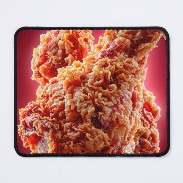 Item preview, Golden Crispy Fried Chicken Drumstick | Crunchy Food Art | Crispy Comfort Food Illustration designed and sold by Grafititee.