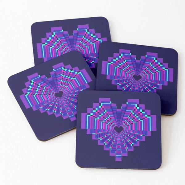 Item preview, Darkest Pixel Heart - Mystic designed and sold by animinimal.