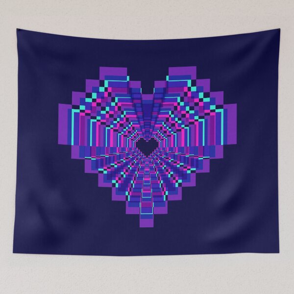 Item preview, Darkest Pixel Heart - Mystic designed and sold by animinimal.