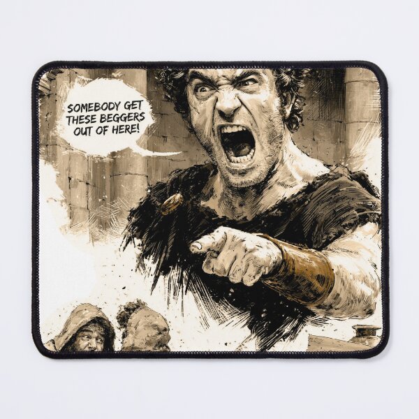 Item preview, The Odyssey, Get These Beggars Out Of Here! t-shirt sticker designed and sold by KreativKulture.