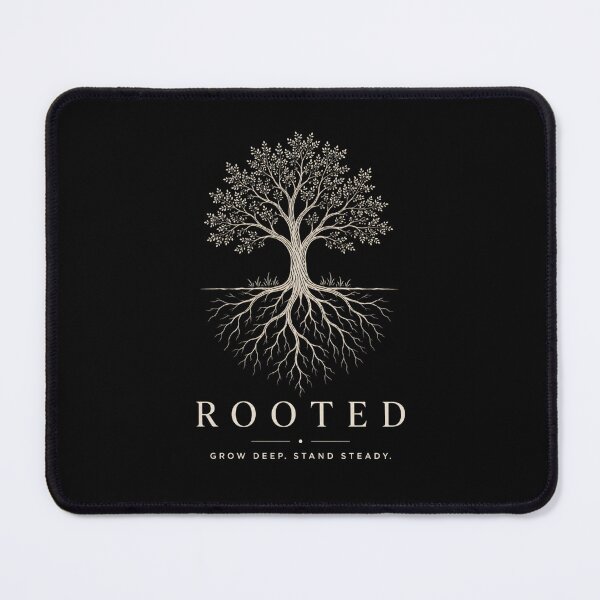 Item preview, Rooted Tree with Deep Roots Shirt | Minimalist Nature Graphic Tee | Grow Deep Stand Steady | Stillpath Co. designed and sold by Stillpath Co..