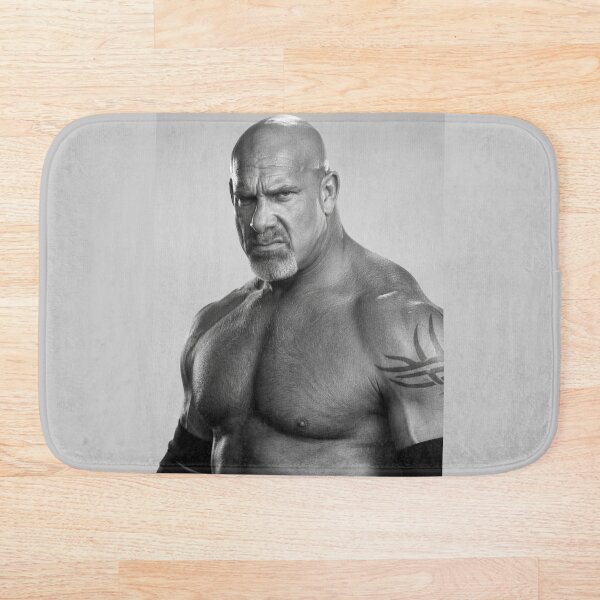 Aperçu de l'œuvre Art inspiré par la légende du catch WWE en noir et blanc de Goldberg créée et vendue par ARbyCharlie.