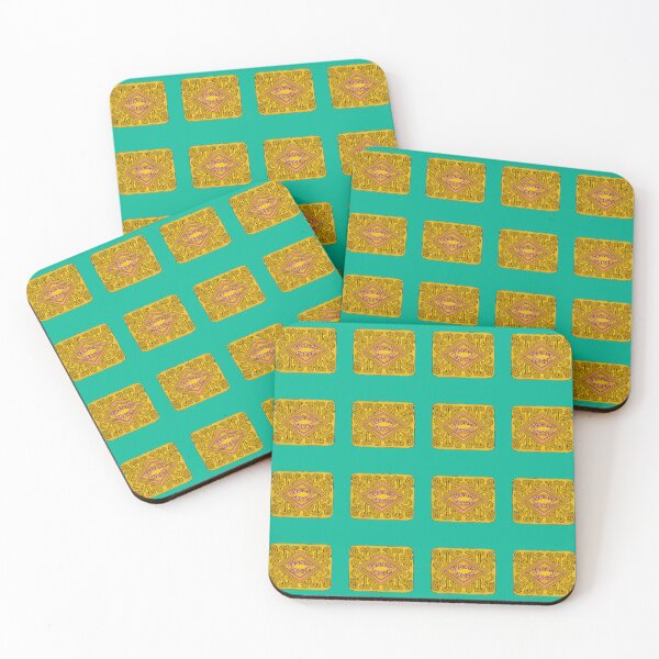 Item preview, Mosaic Custard Creams - Teal designed and sold by rodwelldesigns.