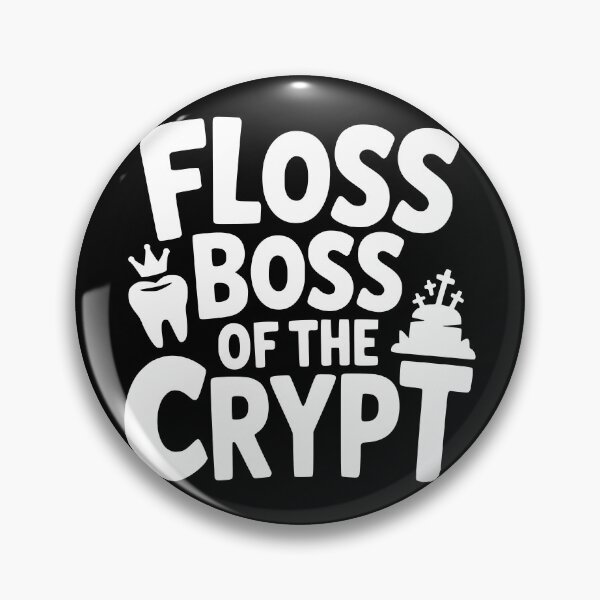 Item preview, Floss Boss of the Crypt designed and sold by theartfulaspie.
