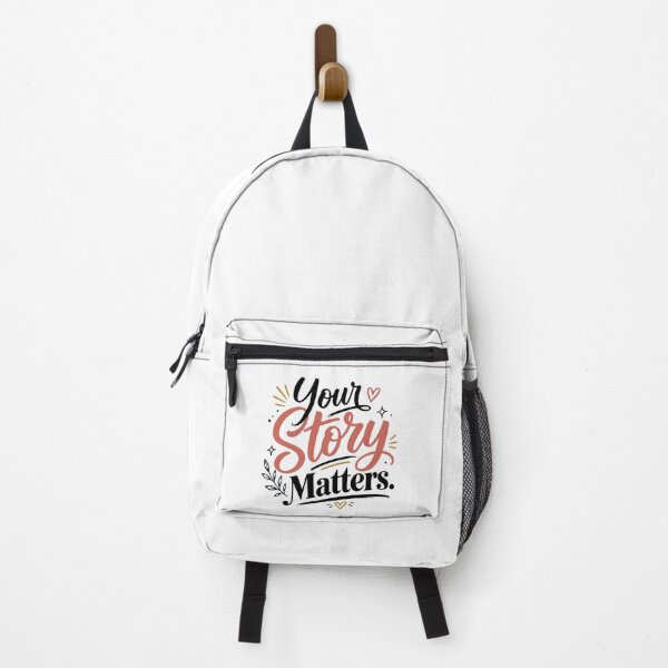 Item preview, Your Story Matters – Inspirational Self-Worth Typography Design designed and sold by Amsafjol.