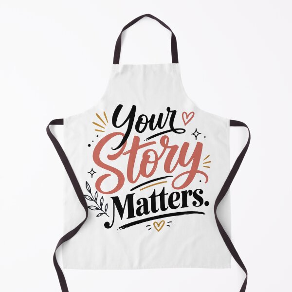 Item preview, Your Story Matters – Inspirational Self-Worth Typography Design designed and sold by Amsafjol.