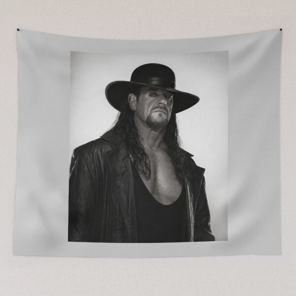 Item preview, The Undertker Black & White WWE Wrestling Legend Inspired Art Deadman Era designed and sold by ARbyCharlie.