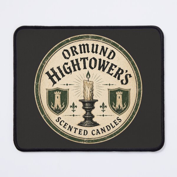 Item preview, Ormund Hightower's Scented Candles | Fantasy Book Lover Vintage Gothic Design | GOT Fan Art designed and sold by TheStephanieRome.