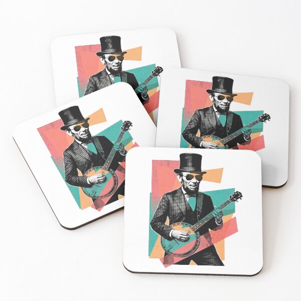 Item preview, Abraham Lincoln Playing Banjo designed and sold by Art-Max.