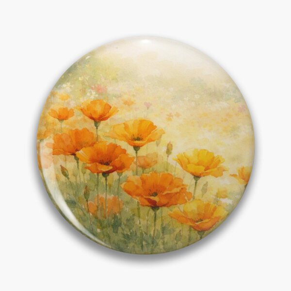 Item preview, Californian Poppy Meadow designed and sold by PurrfectWhisper.