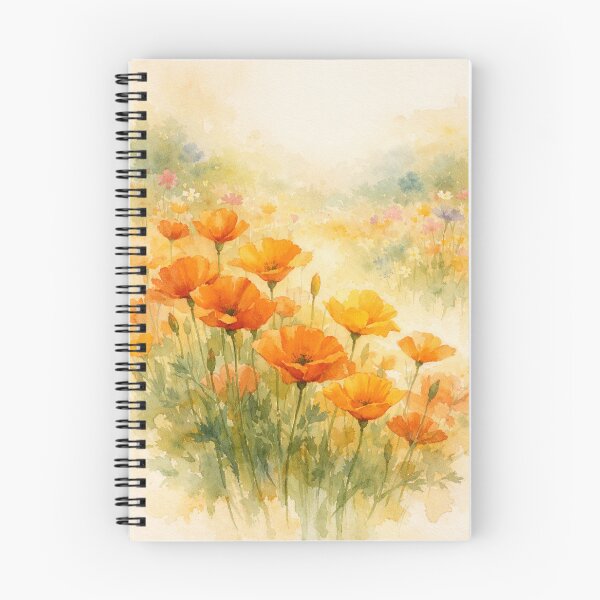 Item preview, Californian Poppy Meadow designed and sold by PurrfectWhisper.