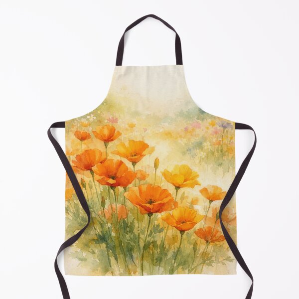 Item preview, Californian Poppy Meadow designed and sold by PurrfectWhisper.
