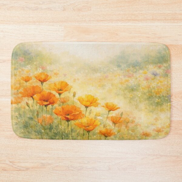 Item preview, Californian Poppy Meadow designed and sold by PurrfectWhisper.