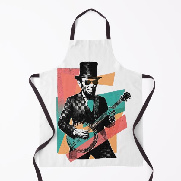 Item preview, Abraham Lincoln Playing Banjo designed and sold by Art-Max.