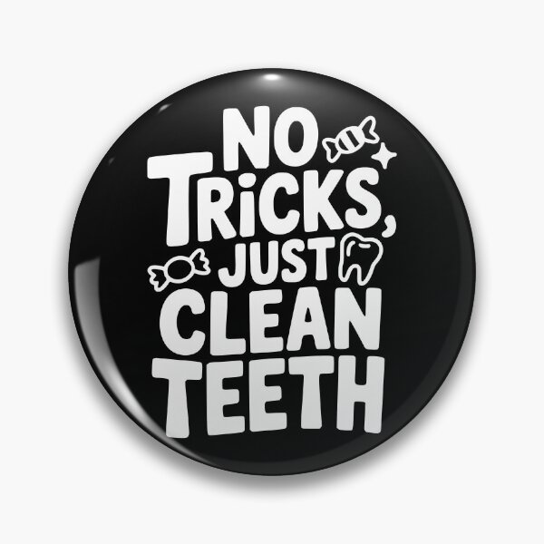 Item preview, No Tricks Just Clean Teeth designed and sold by theartfulaspie.