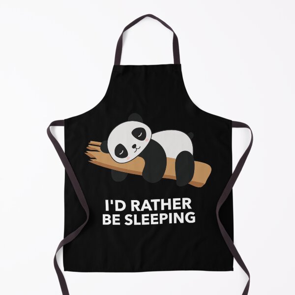 Item preview, I Would Rather Be Sleeping - Funny Panda Bear Nap designed and sold by WolfmanProphecy.