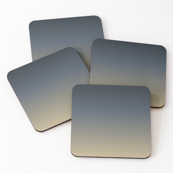 Item preview, Dark Blue-Beige/Tan Gradient | Dusk Ombre Aesthetic | Minimal Gradient Design designed and sold by Alouras.