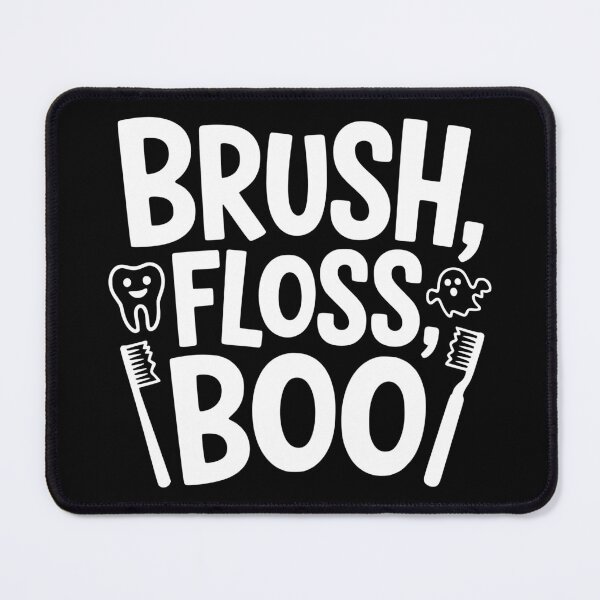 Item preview, Brush Floss Boo designed and sold by theartfulaspie.