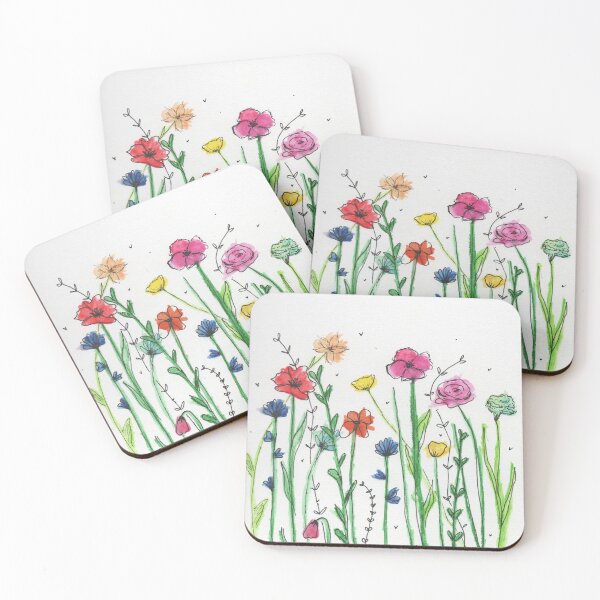 Item preview, Wildflower Splotches designed and sold by Jayme's Doodles.