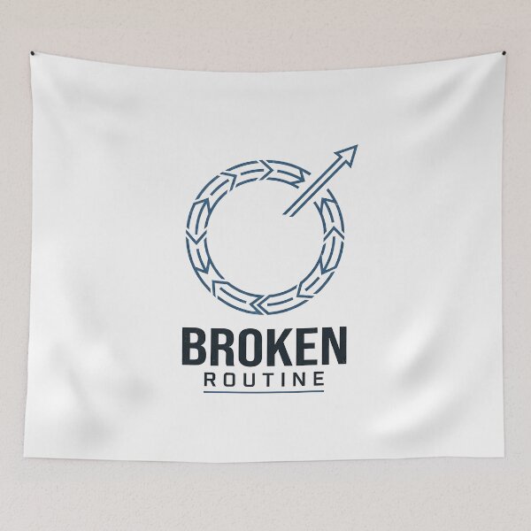 Item preview, Broken Routine - Arrow Circle Breaking Habits designed and sold by Zazz Lee.