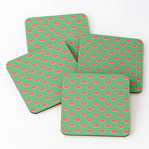 Item preview, Watermelon Solidarity Summer Pattern in Green designed and sold by SunnyFuzz.