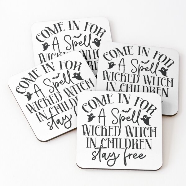 Item preview, Come In For A Spell Wicked Witch In Children Stay Free - Autumn Halloween Vibes Quotes Retro Gift designed and sold by FuzionRaptor.