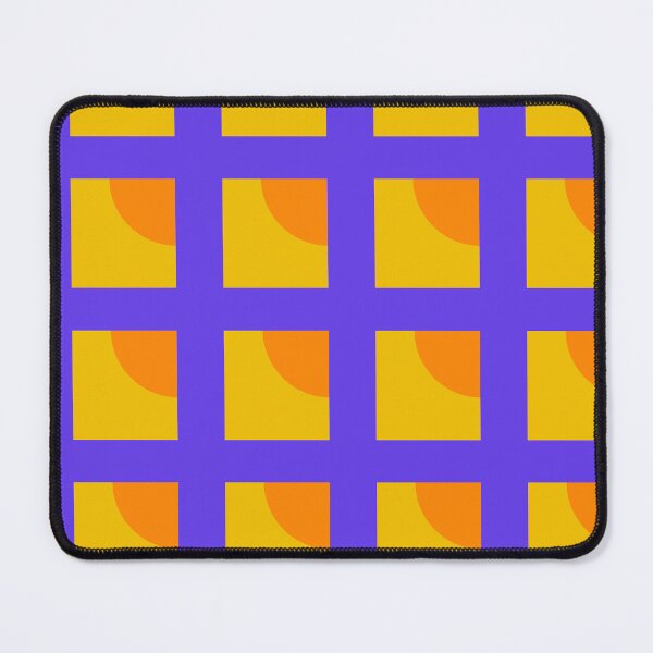 Item preview, Purple & Orange Squares Abstract Repeat designed and sold by rodwelldesigns.
