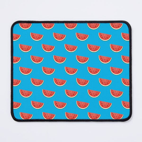 Item preview, Watermelon Solidarity Summer Pattern in Cyan designed and sold by SunnyFuzz.