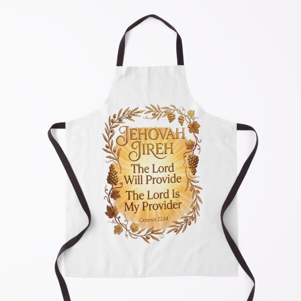 Item preview, Jehovah Jireh Gold Vineyard Wreath Inspirational Bible Verse Genesis 22:14, designed and sold by KINGDOM GOLD STUDIO.