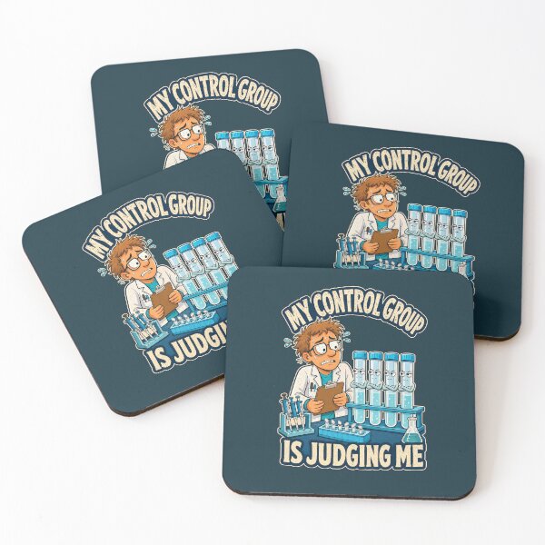 Item preview, My Control Group Is Judging Me – Funny Lab Scientist Design designed and sold by Little Chookcha.