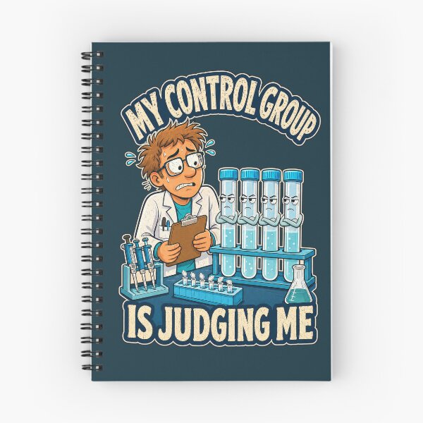 Item preview, My Control Group Is Judging Me – Funny Lab Scientist Design designed and sold by Little Chookcha.