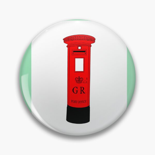 Item preview, British Post Box - Green Backdrop designed and sold by rodwelldesigns.
