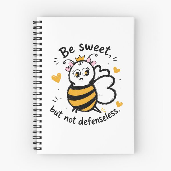 Item preview, Be Sweet, But Not Defenseless | Cute Kawaii Queen Bee Illustration designed and sold by couragecriativa.