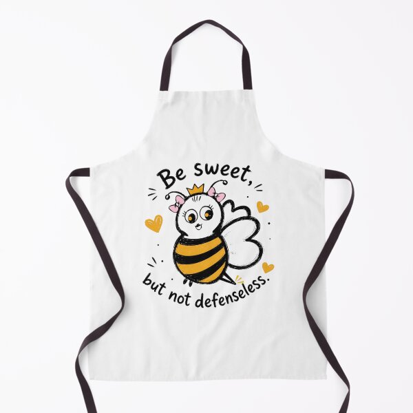 Item preview, Be Sweet, But Not Defenseless | Cute Kawaii Queen Bee Illustration designed and sold by couragecriativa.